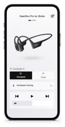Shokz Openrun Pro Bluetooth-Kopfhörer Schwarz