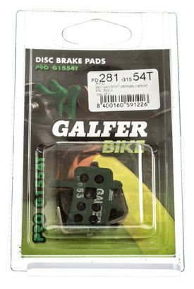 GALFER Brake Pads AVID BB7/JUICY 3,5,7/ULTIMATE/CARBON Organic PRO G1554T 