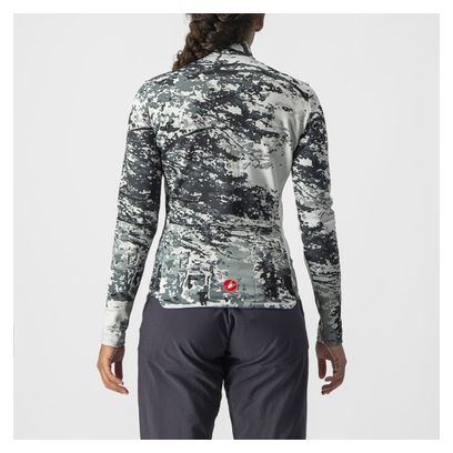 Castelli Unlimited Thermal Women's Long Sleeve Jersey Green White