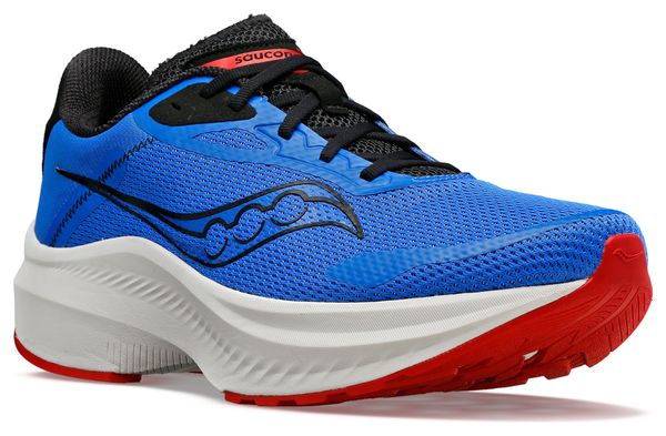 Chaussures de Running Saucony Axon 3 Bleu Rouge