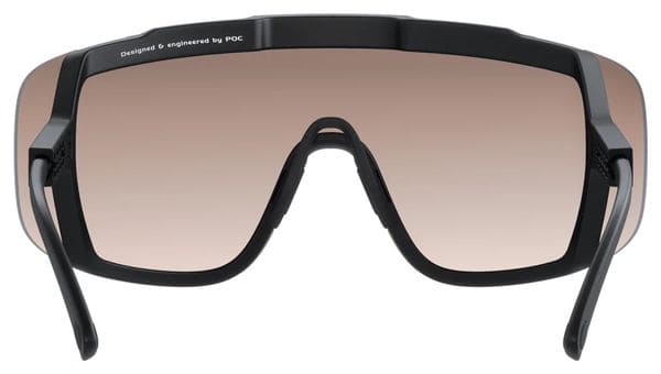 Poc Devour Uranium Black / Clarity Trail Partly Sunny Silver Sunglasses