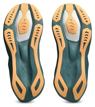 Chaussures Running Asics Novablast 6 Lite-Show Vert/Orange Homme