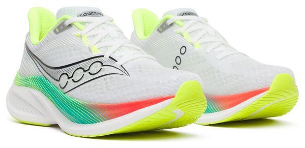 Saucony Endorphin Speed 5 hardloopschoenen, wit/meerkleurig, heren