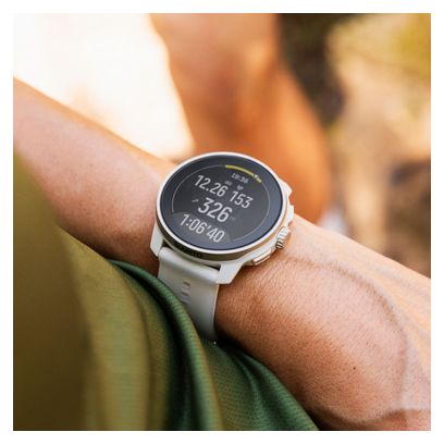 Montre GPS Suunto Race S Powder Gray - Blanc