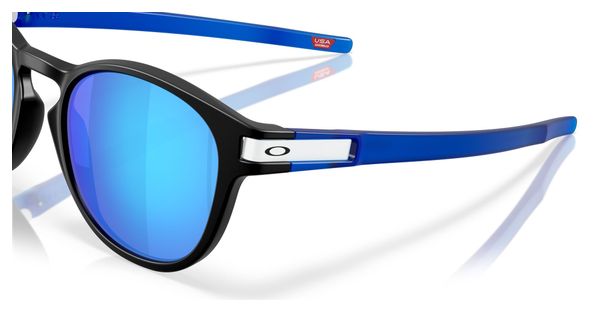 Lunettes Oakley Latch Matte Black / Prizm Sapphire / Ref : OO9265-7053