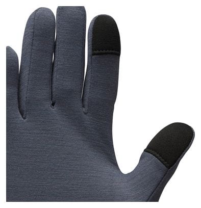 Black Diamond Midweight Wool Undergloves Grey