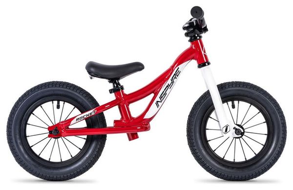 Bicicleta sin pedales Inspyre Rocket 12'' Rojo / Blanco 2022 2 - 4 años