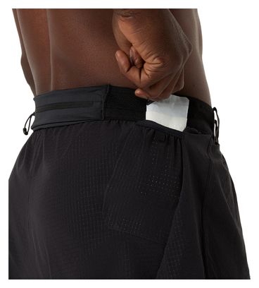 Asics Metarun Split Shorts Schwarz Herren