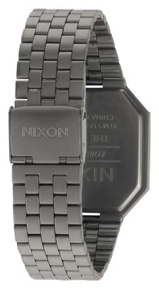 Uhr Nixon Re-Run Silber Gunmetal