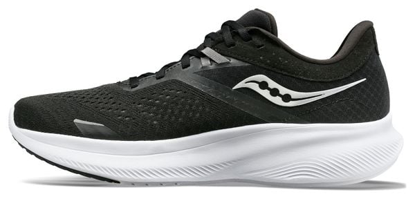 Saucony Ride 16 Running Shoes Black White