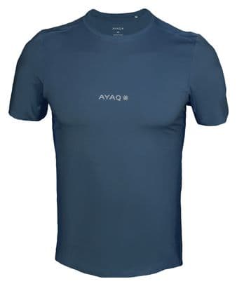 T-shirt Technique AYAQ Molveno Blue Slate Bleu M