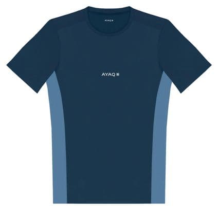 T-shirt Technique AYAQ Molveno Blue Slate Bleu M