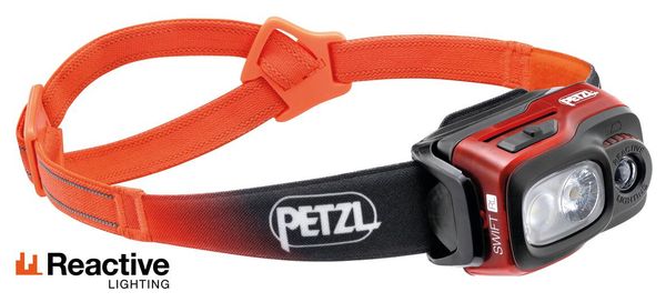 Petzl Swift RL Headlamp 1100 Lumens Orange