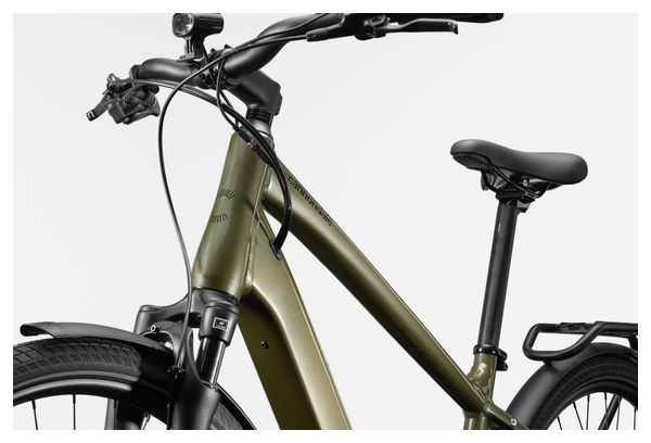 Cannondale Mavaro Neo SL 2 MicroShift 7V 360 Wh 700 mm Groene Elektrische Stadsfiets