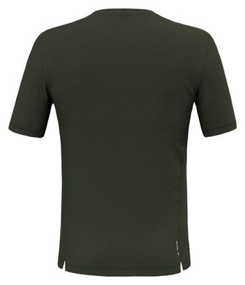 Salewa Puez Dry Khaki Kurzarm-T-Shirt