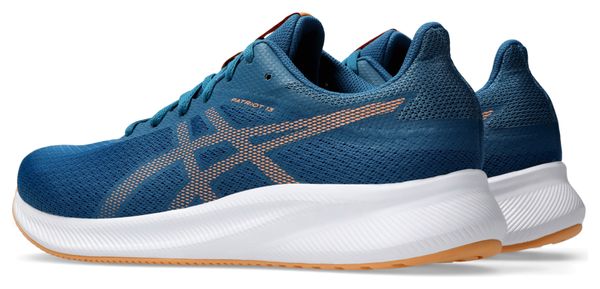 Chaussures Running Asics Patriot 13 Bleu/Orange Homme