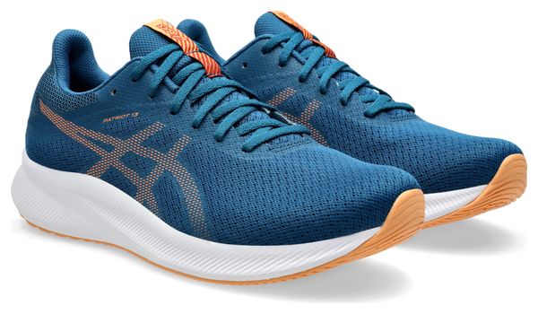 Asics Patriot 13 Laufschuhe Blau/Orange Herren