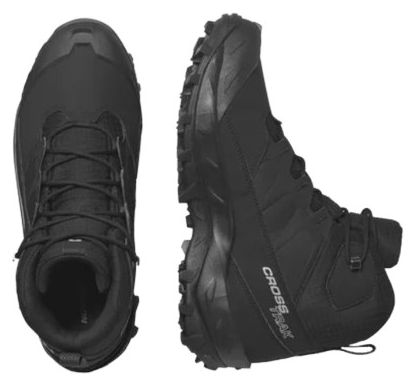 Salomon Crosstrack Waterproof Shoes Black