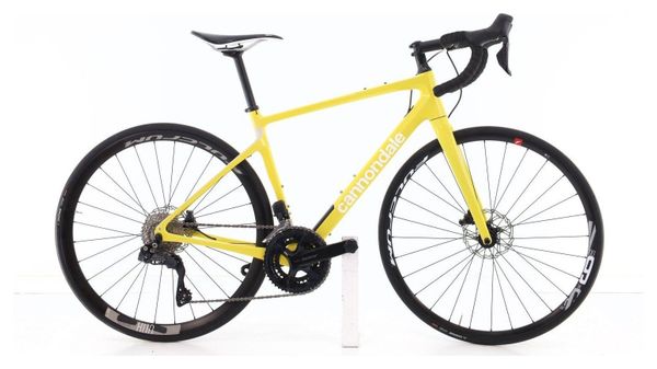 Produit reconditionné · Cannondale Synapse 2 Carbone Di2 12V · Jaune / Vélo de route / Cannondale | Bon état