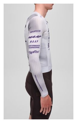 Maap Pro Aero Langarm-Trikot für Herren, grau/violett