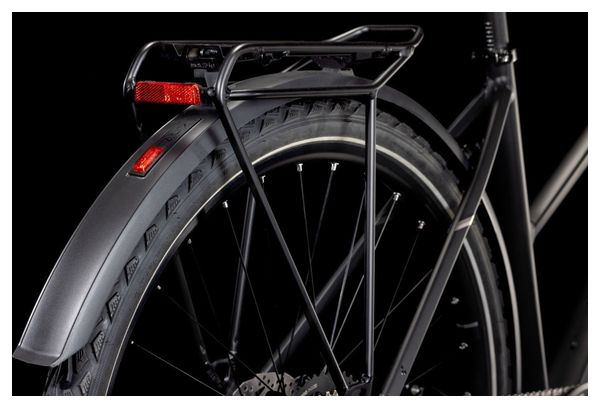 Cube Nature One Allroad Trapezio Bicicletta ibrida Shimano Essa 8S 700 mm Nero 2025