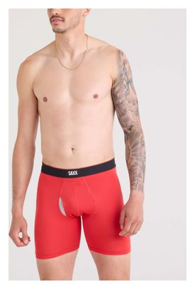 Saxx Multi-Sport Mesh Fly Boxer (2er Pack) Rot/Schwarz Herren