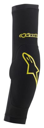 Alpinestars Paragon Plus Elleboogbeschermer Zwart Zuurgeel