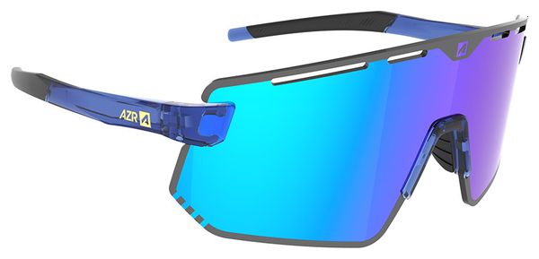 AZR Flash RX Crystal Blue/Black/Blue Screen Goggle Set
