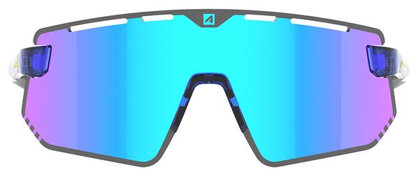 AZR Flash RX Crystal Blue/Black/Blue Screen Goggle Set