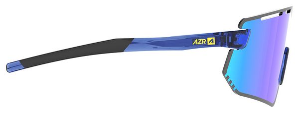 AZR Flash RX Crystal Blue/Black/Blue Screen Goggle Set