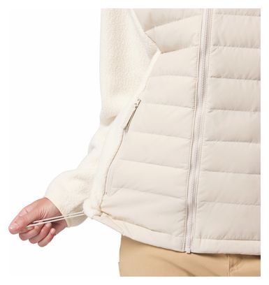 Damen Daunenjacke Columbia Hybride Juniper Peak Weiß