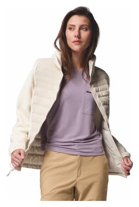 Damen Daunenjacke Columbia Hybride Juniper Peak Weiß