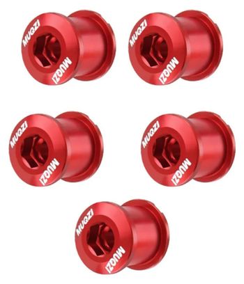Lot de 2 vis de réglage levier de frein vélo – M10 aluminium anodisé
