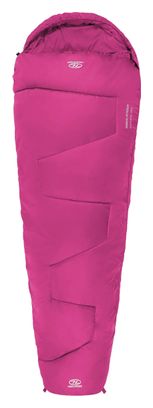 Highlander Sac de couchage momie Sleepline 250 Momie Rose 5°C-Rose