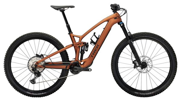 VTT Électrique Tout-Suspendu Trek Fuel EXe 9.7 Shimano SLX / XT 12V 360 Wh 29'' Orange Flake 2023