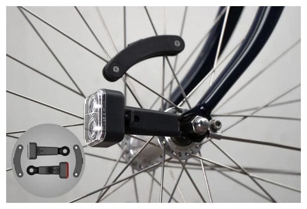 IFLASH+ combo lumière avant et arrière pour 2 roues avec condensateur