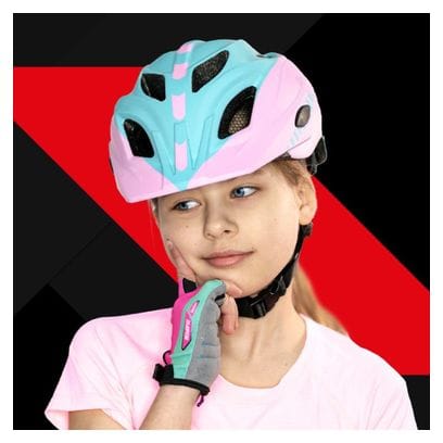 Casque vélo enfant - Rose et Bleu - Casque enfant Garçons/Filles