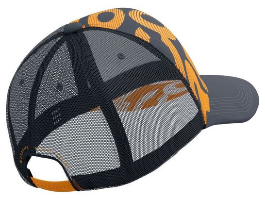 Casquette Compressport Trucker Cap Gris/Orange