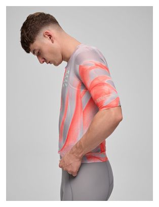 Maap Privateer Torbjorn Roed Pro Air 3.0 Short-Sleeve Jersey, Gray/Orange, Men's