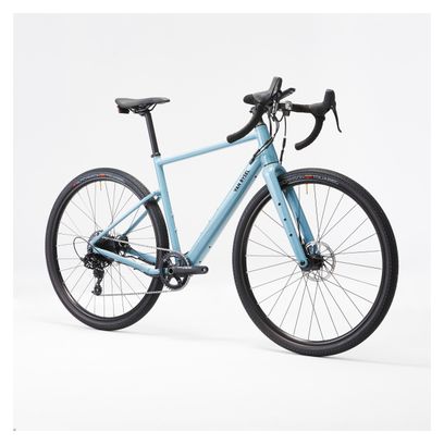 Van Rysel E-Grvl AF HD Bicicleta Eléctrica de Gravel Sram Apex 11S 700mm Azul 2024