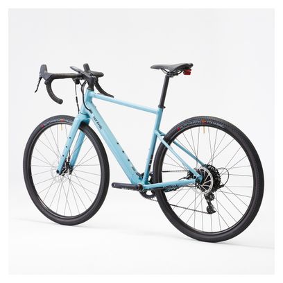 Gravel Bike Electrique Van Rysel E-Grvl AF HD Mahle X35 Sram Apex 11V 700mm Bleu 2024