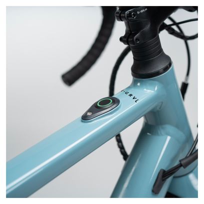 Van Rysel E-Grvl AF HD Bicicleta Eléctrica de Gravel Sram Apex 11S 700mm Azul 2024