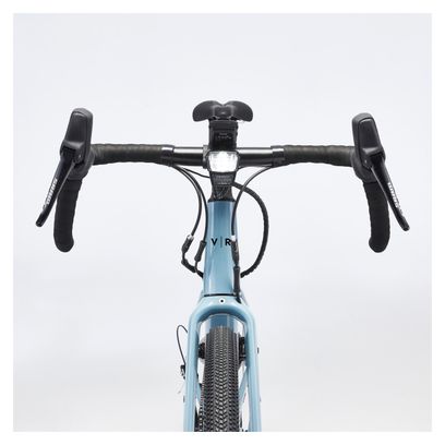 Van Rysel E-Grvl AF HD Bicicleta Eléctrica de Gravel Sram Apex 11S 700mm Azul 2024