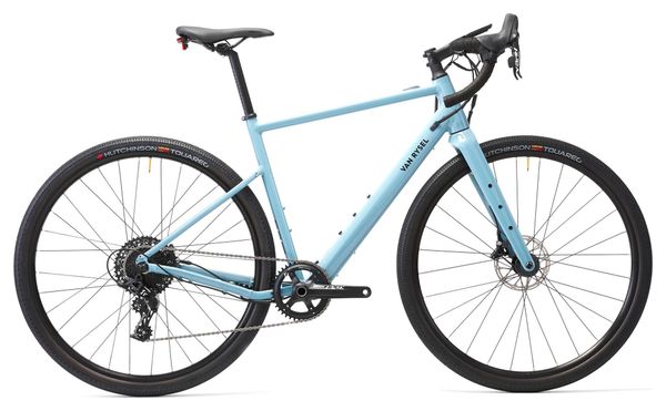 Gravel Bike Electrique Van Rysel E-Grvl AF HD Mahle X35 Sram Apex 11V 700mm Bleu 2024