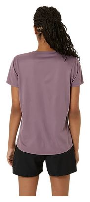 Maillot manches courtes Asics Core Run Mauve Femme