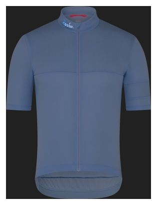 Maglia a maniche corte Rapha Brevet Element Blu chiaro Uomo
