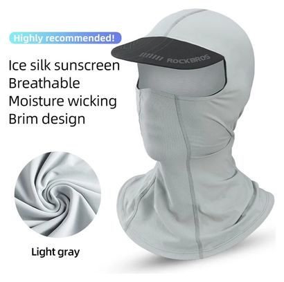 Cagoule Complet Protection Solaire Respirant  Balaclava avec Visière
