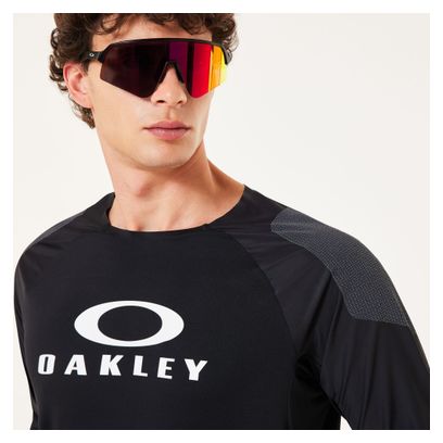 Langarm Trikot Oakley Seeker Edge Schwarz