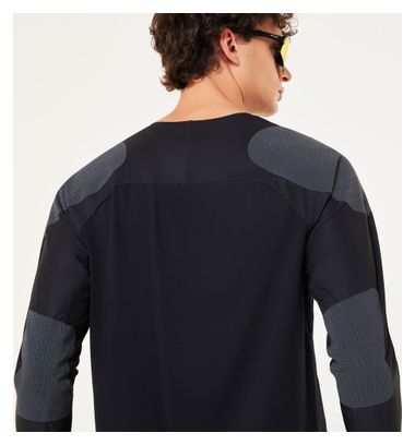 Langarm Trikot Oakley Seeker Edge Schwarz