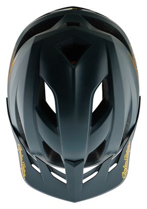 Troy Lee Designs Flowline Mips Grey/Gold MTB Casco